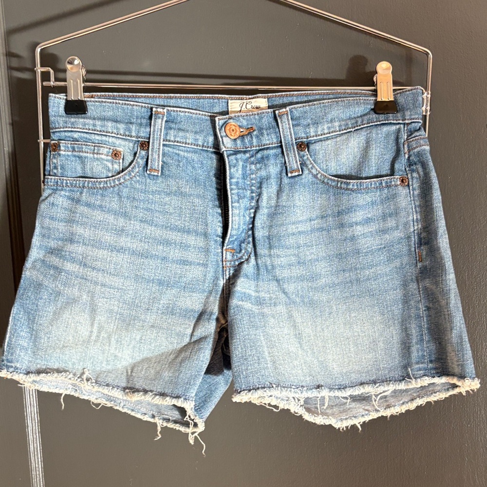 J. Crew Cutoff Denim Shorts